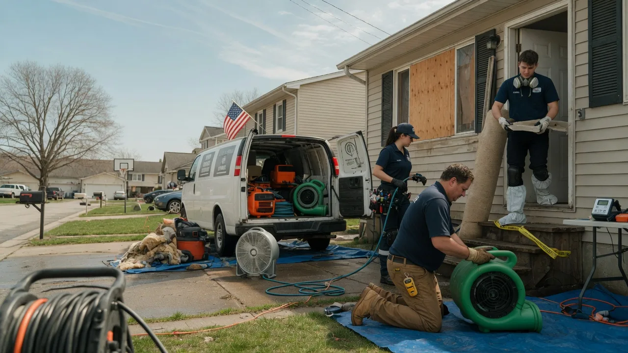 Water Damage Restoration in Liberty, NC near me